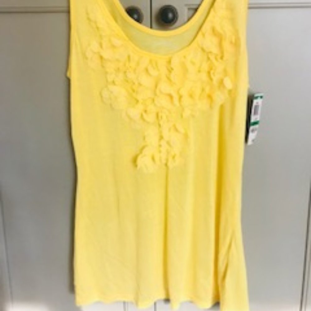 NWT INC International Concepts 100% Rayon Tank Top - Picture 3 of 10